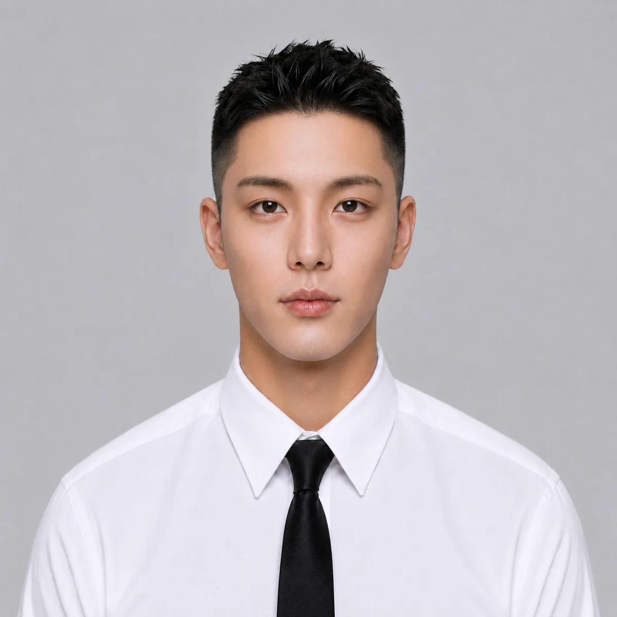 아이비리그컷 2 정면