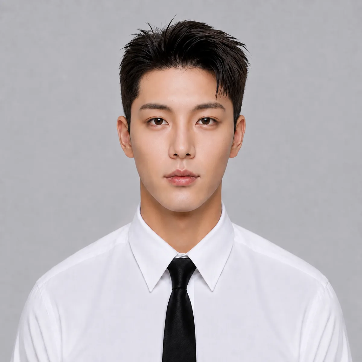 숏가일컷 5 정면