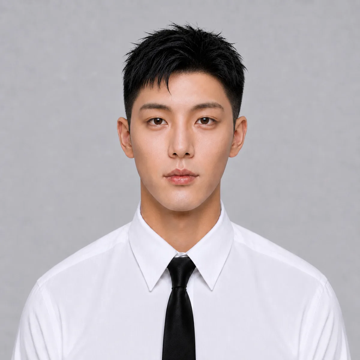 숏가일컷 4 정면