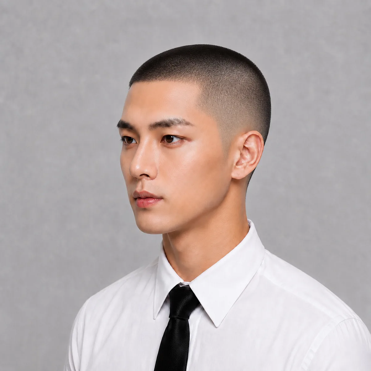 버즈컷 4 정면