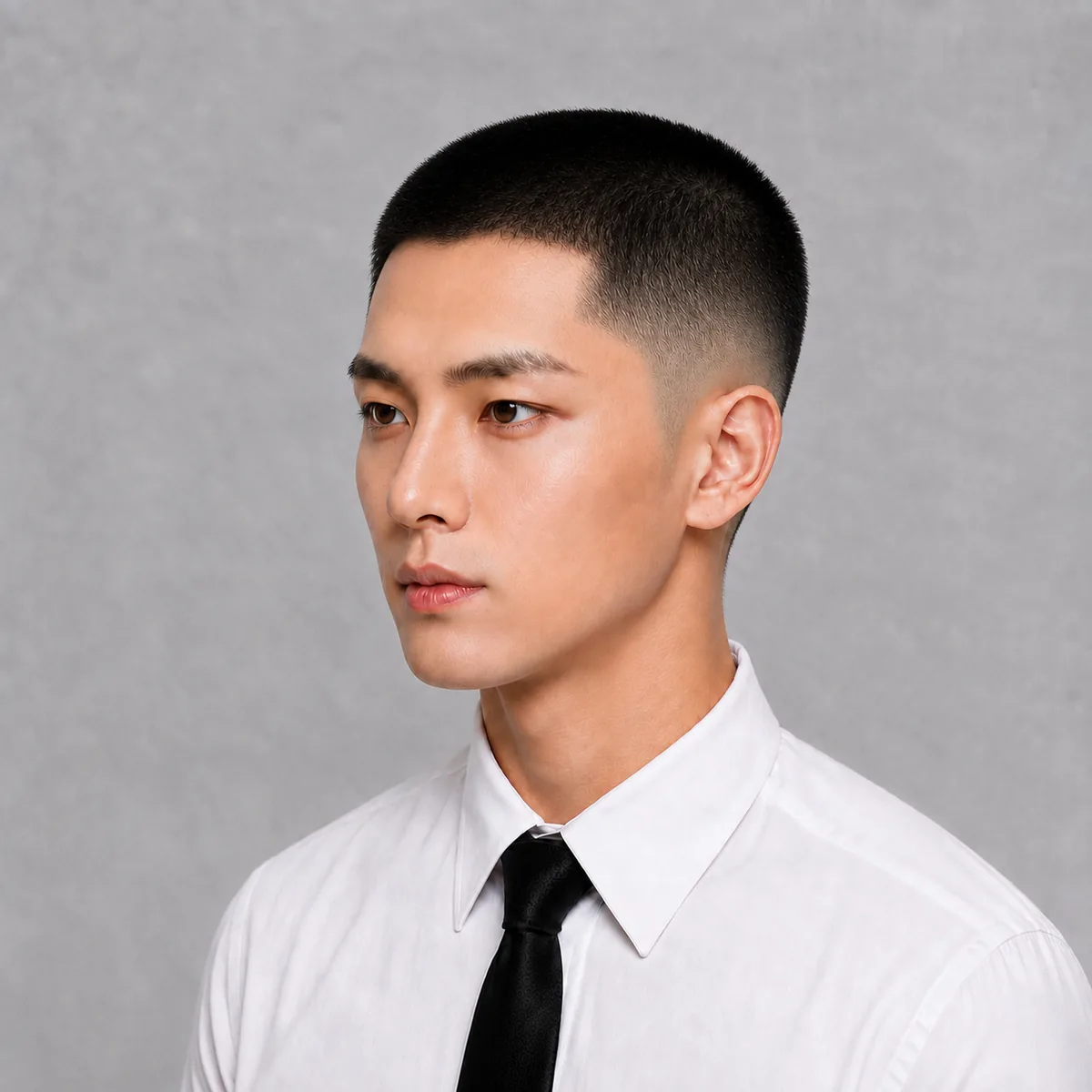 버즈컷 5 정면