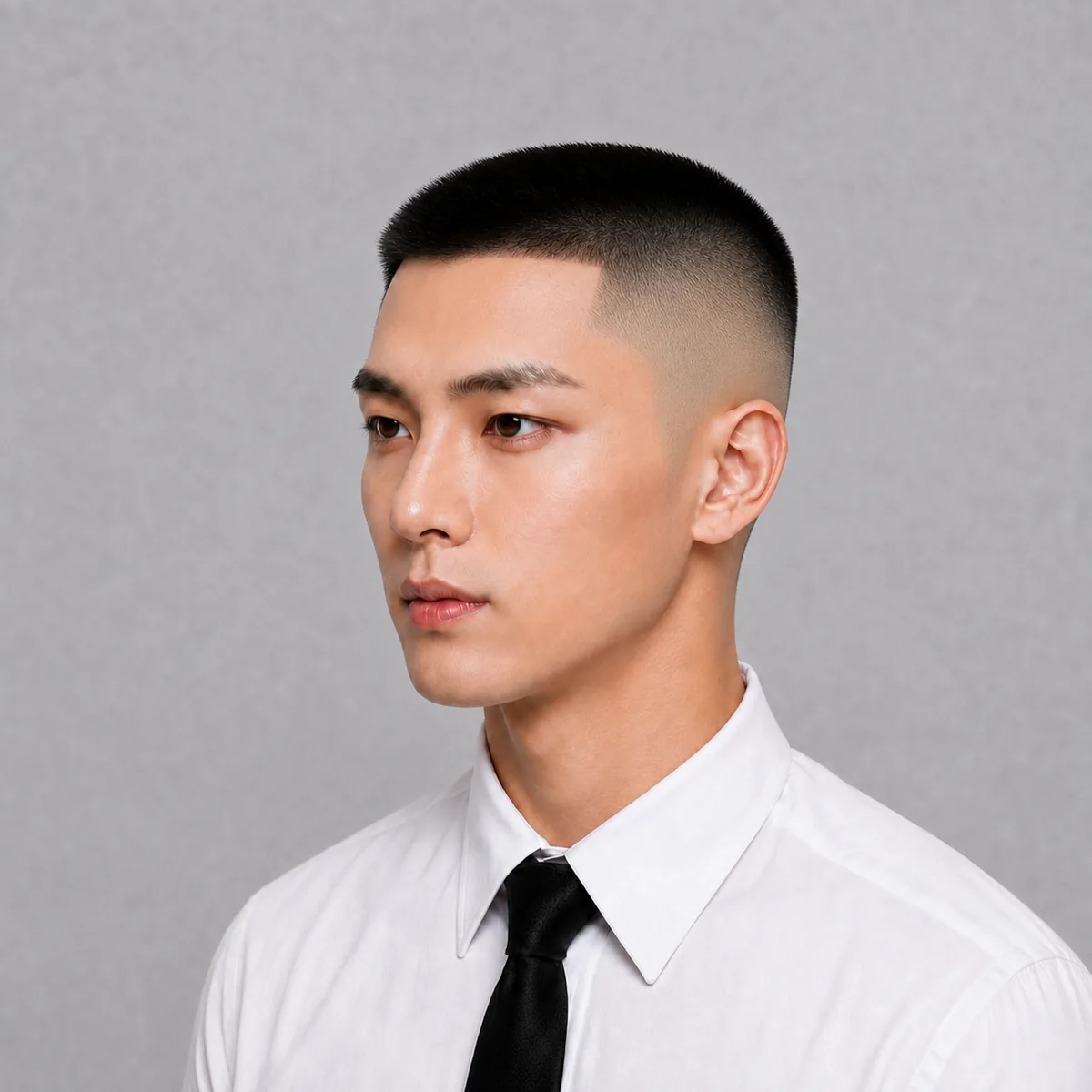 버즈컷 3 정면